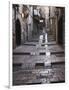 Ancient Street in the Old Town, Jerusalem, Israel-Keren Su-Framed Photographic Print