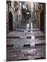 Ancient Street in the Old Town, Jerusalem, Israel-Keren Su-Mounted Photographic Print