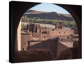 Ancient Structure in Ait Ben Hadou, Morocco-David H. Wells-Stretched Canvas