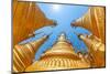 Ancient Stupas at Indein, Inle Lake-dbajurin-Mounted Photographic Print