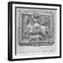 Ancient Tablet, Near Holborn Bridge, London, C1830-1860-James Tingle-Framed Giclee Print