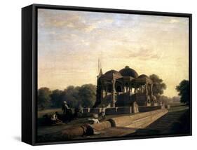 Ancient Temple at Hulwud, 1826-William Frederick Witherington-Framed Stretched Canvas