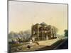 Ancient Temple at Hulwud, Witherington, Engraved G. Hunt, Coloured Hogarth, Pub. Ackermann, 1826-Captain Robert M. Grindlay-Mounted Giclee Print