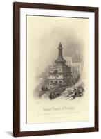 Ancient Temple at Kunkhul-David Roberts-Framed Giclee Print