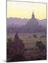 Ancient Temples and Pagodas at Dusk, Bagan (Pagan), Myanmar (Burma)-Gavin Hellier-Mounted Photographic Print