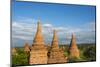 Ancient Temples and Pagodas, Bagan, Mandalay Region, Myanmar-Keren Su-Mounted Photographic Print