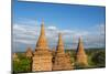 Ancient Temples and Pagodas, Bagan, Mandalay Region, Myanmar-Keren Su-Mounted Photographic Print