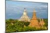 Ancient temples and pagodas, Bagan, Mandalay Region, Myanmar-Keren Su-Mounted Photographic Print