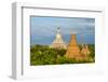 Ancient temples and pagodas, Bagan, Mandalay Region, Myanmar-Keren Su-Framed Photographic Print