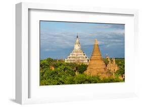 Ancient temples and pagodas, Bagan, Mandalay Region, Myanmar-Keren Su-Framed Photographic Print