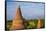Ancient temples and pagodas, Bagan, Mandalay Region, Myanmar-Keren Su-Framed Stretched Canvas