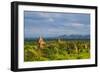 Ancient temples and pagodas, Bagan, Mandalay Region, Myanmar-Keren Su-Framed Photographic Print