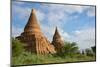 Ancient temples and pagodas, Bagan, Mandalay Region, Myanmar-Keren Su-Mounted Photographic Print