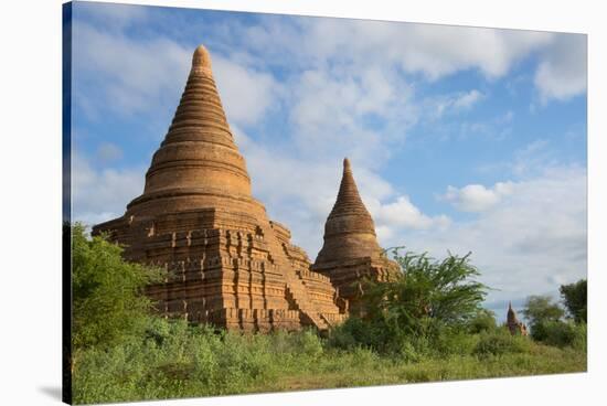 Ancient temples and pagodas, Bagan, Mandalay Region, Myanmar-Keren Su-Stretched Canvas