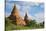 Ancient temples and pagodas, Bagan, Mandalay Region, Myanmar-Keren Su-Stretched Canvas