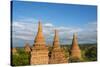 Ancient temples and pagodas, Bagan, Mandalay Region, Myanmar-Keren Su-Stretched Canvas