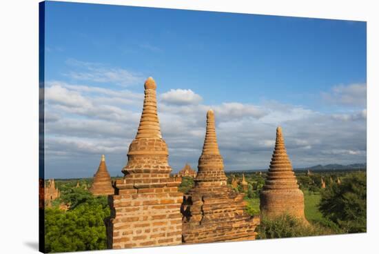 Ancient temples and pagodas, Bagan, Mandalay Region, Myanmar-Keren Su-Stretched Canvas