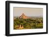 Ancient Temples in Bagan, Myanmar-boonsom-Framed Photographic Print