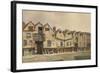 'Ancient Tenements in Bermondsey Street', Bermondsey, London, 1886 (1926)-John Crowther-Framed Giclee Print