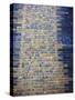 Ancient Tiled Wall with Babylonic Characters-Hofmeester-Stretched Canvas