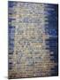 Ancient Tiled Wall with Babylonic Characters-Hofmeester-Mounted Photographic Print