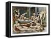 Ancient Times, from De Figuris Veneris by F.K Forberg, Engraved by the Artist, 1900-Edouard-henri Avril-Framed Stretched Canvas