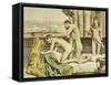 Ancient Times Plate VII from "De Figuris Veneris" by F.K Forberg-Edouard-henri Avril-Framed Stretched Canvas