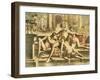 Ancient Times, Plate X of 'De Figuris Veneris' by F.K. Forberg, engraved by artist, 1900-Edouard-henri Avril-Framed Giclee Print