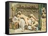 Ancient Times, plate XII of 'De Figuris Veneris' by F.K. Forberg, engraved by the artist, 1900-Edouard-henri Avril-Framed Stretched Canvas