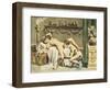 Ancient Times, plate XII of 'De Figuris Veneris' by F.K. Forberg, engraved by the artist, 1900-Edouard-henri Avril-Framed Giclee Print