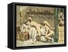 Ancient Times, plate XII of 'De Figuris Veneris' by F.K. Forberg, engraved by the artist, 1900-Edouard-henri Avril-Framed Stretched Canvas