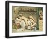 Ancient Times, plate XII of 'De Figuris Veneris' by F.K. Forberg, engraved by the artist, 1900-Edouard-henri Avril-Framed Giclee Print