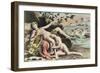 Ancient Times, Plate XIII from De Figuris Veneris by F.K Forberg, Engraved by the Artist, 1900-Edouard-henri Avril-Framed Giclee Print