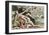 Ancient Times, Plate XIII from De Figuris Veneris by F.K Forberg, Engraved by the Artist, 1900-Edouard-henri Avril-Framed Giclee Print