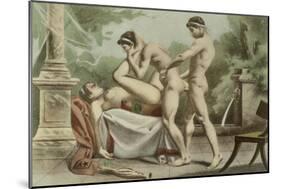 Ancient Times, Plate XVIII from "De Figuris Veneris"-Edouard-henri Avril-Mounted Giclee Print