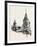 Ancient Towers at Montreal College, Canada, Nineteenth Century-null-Framed Giclee Print