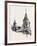 Ancient Towers at Montreal College, Canada, Nineteenth Century-null-Framed Giclee Print