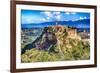 Ancient Town Civita di Bagnoregio Italy-George Oze-Framed Photographic Print