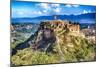 Ancient Town Civita di Bagnoregio Italy-George Oze-Mounted Photographic Print