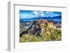 Ancient Town Civita di Bagnoregio Italy-George Oze-Framed Premium Photographic Print