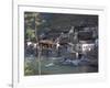 Ancient Town of Ningchang on the Yangtze River, Three Gorges, China-Keren Su-Framed Photographic Print