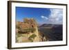 Ancient Town of Zakati, Central Mountains of Bukur, Yemen, Middle East-Bruno Morandi-Framed Photographic Print