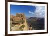 Ancient Town of Zakati, Central Mountains of Bukur, Yemen, Middle East-Bruno Morandi-Framed Photographic Print