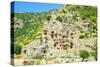 Ancient Turkish City Located in the Rock-metamorfoza-Stretched Canvas