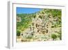 Ancient Turkish City Located in the Rock-metamorfoza-Framed Photographic Print
