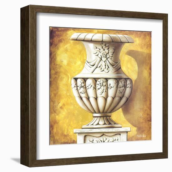 Ancient Vase II-Manso-Framed Art Print