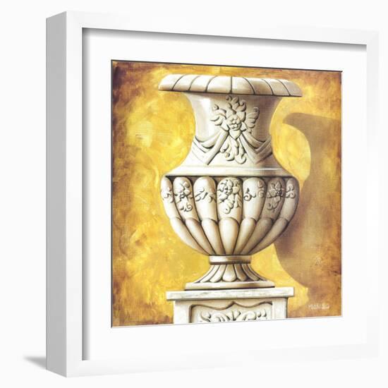 Ancient Vase II-Manso-Framed Art Print