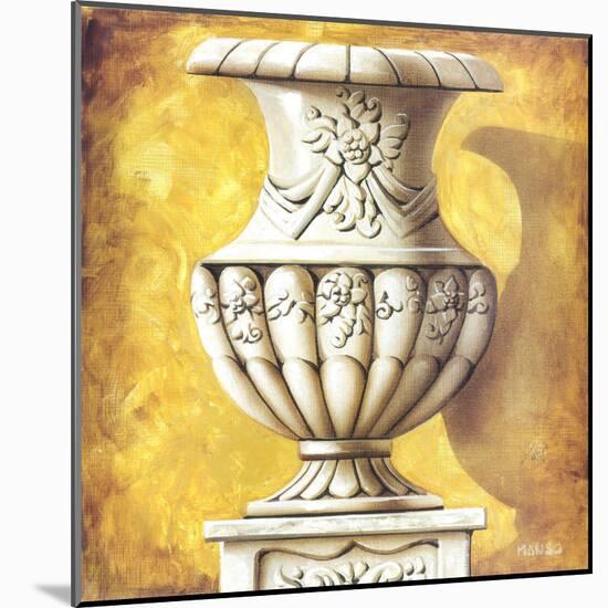 Ancient Vase II-Manso-Mounted Art Print