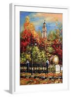 Ancient Vitebsk In The Autumn-balaikin2009-Framed Art Print