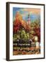 Ancient Vitebsk In The Autumn-balaikin2009-Framed Art Print